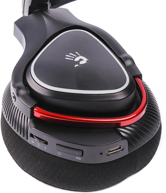 Bluetooth-гарнітура Bloody MR710 Black ( Чорний ) Харків - фото 1