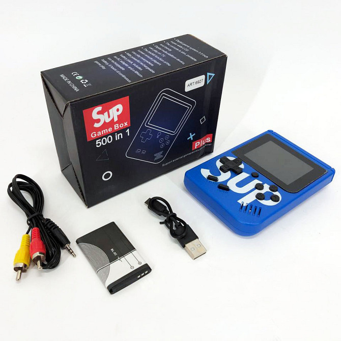 Приставка для телевизора Sup Game Box 500 игр, Приставка с джойстиком для CE-515 второго игрока Киев - изображение 3