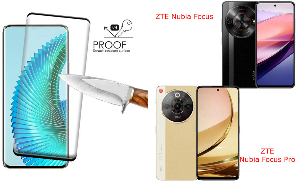 Захисне скло HyperGlass Pro для ZTE Nubia Focus, Focus Pro – максимальна чутливість та захист Київ - фото 1