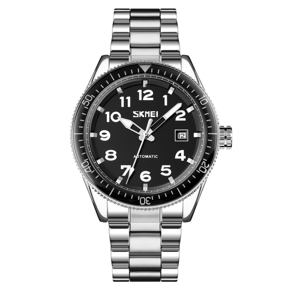 Skmei 9232SSIBK Silver/Black-steel strap SBR Київ - фото 1