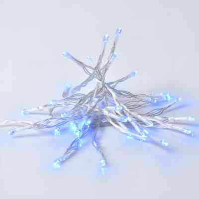 Гирлянда YES! Fun Нить 41 LED Синяя 2.8 м Статичная На батарейках (975056) Винница