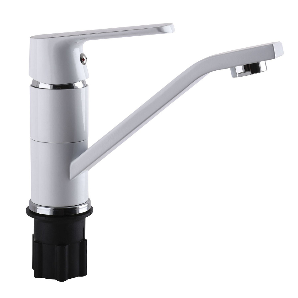 Змішувач для умивальника Globus Lux Laguna GLA-0203MQ-7-WHITE Тернополь - изображение 3