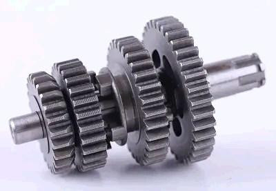 Вал вторинний (з шестернями) мопед Актив (під підшипник) Мукачево - фото 1