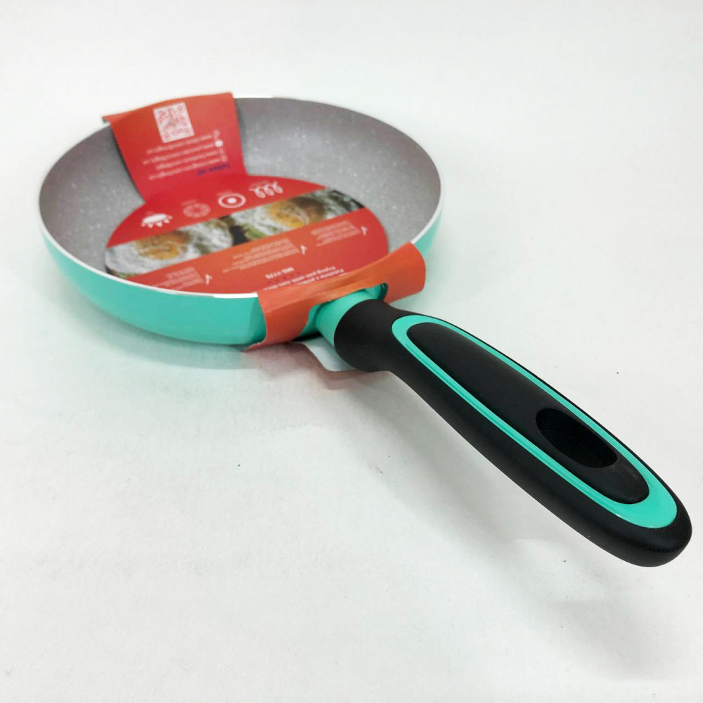 Сковорода з товстим дном, Зручна сковорода для щоденного використання, Сковороди без масла HT-62 Львів - фото 11