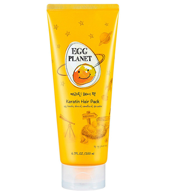 Маска с кератином для поврежденных волос Egg Planet Keratin Hair Pack Daeng Gi Meo Ri 200 мл Киев - изображение 1