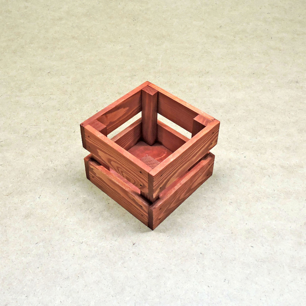 Короб для зберігання "Мілена" 125х125мм корал Миколаїв - фото 3