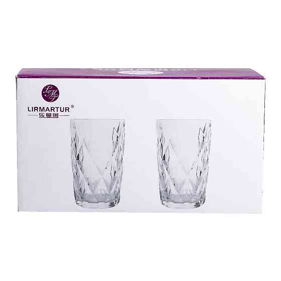 Набір склянок для напоїв 6 шт. з товстого скла 400 мл склянки для холодних напоїв HP-YH-63 Коломия