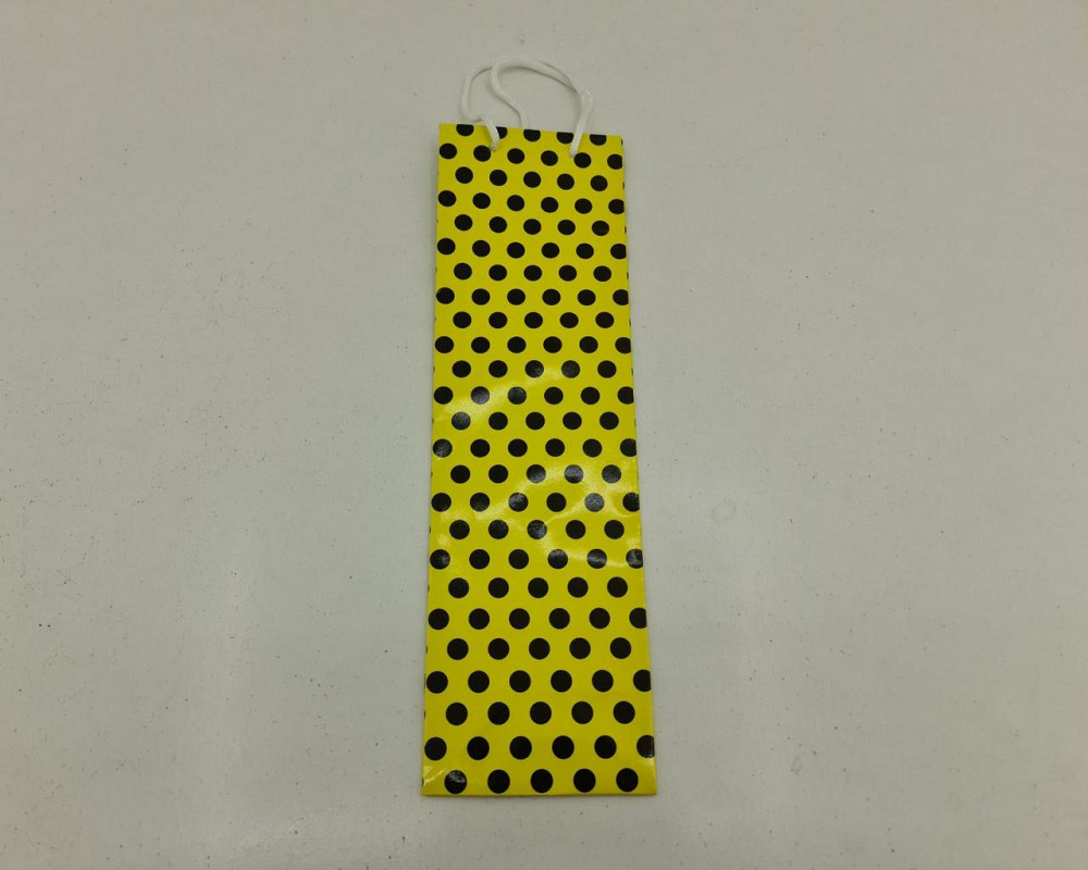 Пакет бумажный подарочный под бутылку  12/9/36(артBUT-27) (12 шт) Харьков - изображение 3