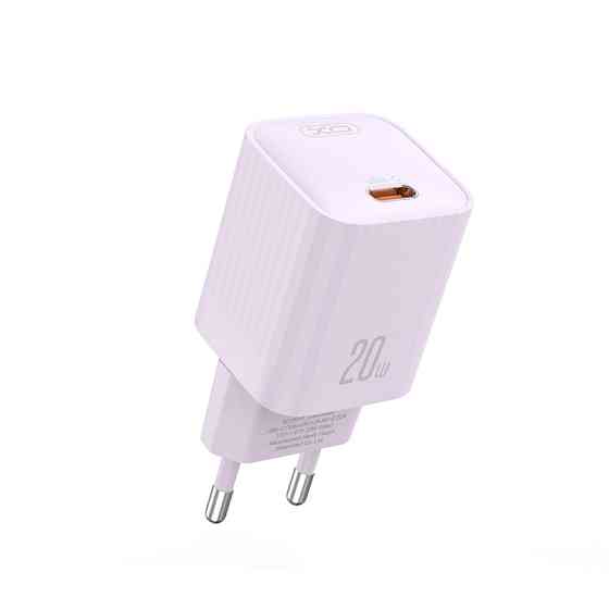 Мережевий зарядний пристрій XO L146 PD20W Single USB-C Charger фіолетовий Львів