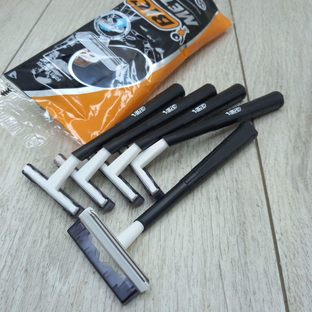 Мужская  бритва BIC Metal 5 шт – станок с лезвием из нержавеющей стали для гладкого бритья Харьков - изображение 4