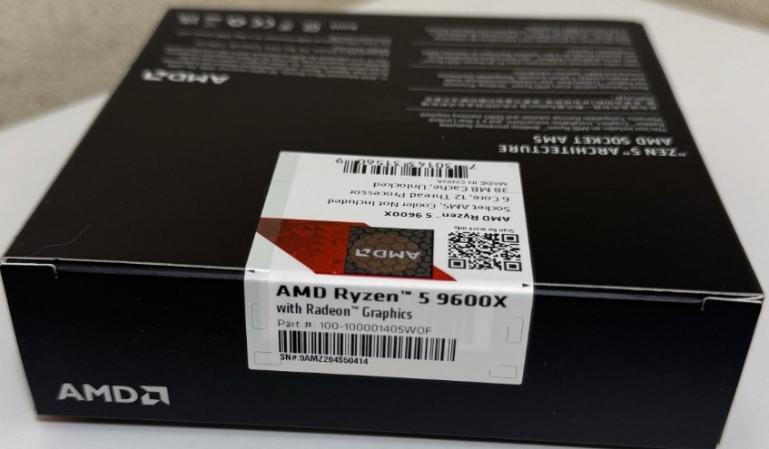 Ryzen 5 9600X box новий, запакований. Київ - фото 2