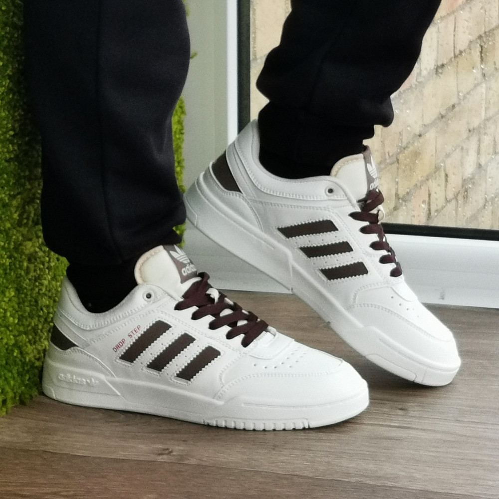Кроссовки Adidas Drop Step Мужские Белые Кожаные Адидас (размеры: 41,43,44,45,46) 94-5 Днепр - изображение 8