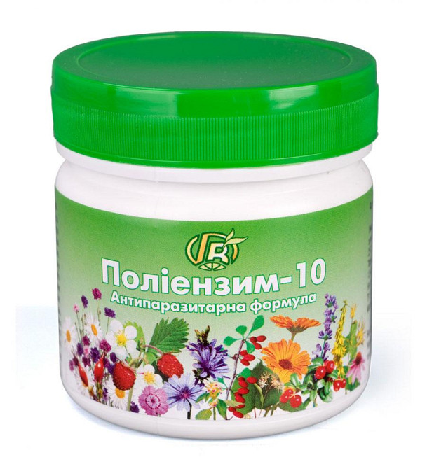 Поліензим-10 Антипаразитарна формула / ТМ Грін-Віза / 280 мл Киев - изображение 1