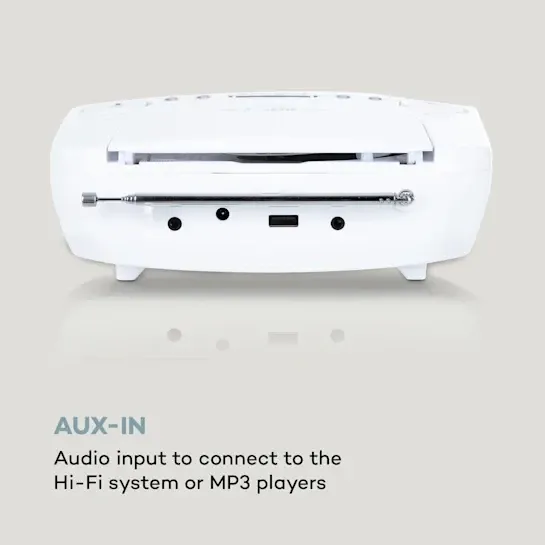 Радіоприймач радіобудильник CD Auna Dreamee DAB+ з Німеччини Дніпро - фото 5