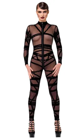 Комбінезон Noir Handmade F357 Bondesque Catsuit XXL Львов