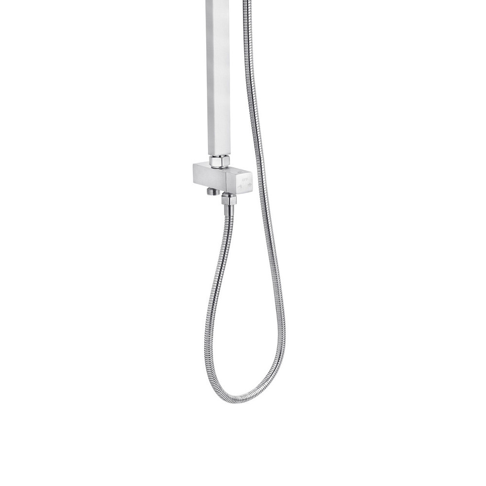 Душова система без змішувача Kroner KRP Edelstahl Kubus - ESG231 Flex сатин Київ - фото 3