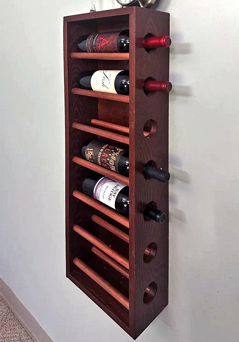 Настінна винна полиця "Кусіро 7" савоярді Миколаїв - фото 1