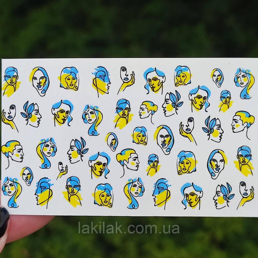 Патріотичний слайдер UA07 на водяній основі (5x8см) Херсон - фото 1