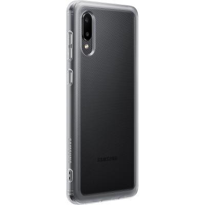 Чехол для мобильного телефона Samsung Soft Clear Cover Galaxy A02 (A022) Transparent (EF-QA022TTEGRU) Винница - изображение 5