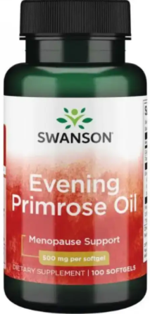 Олія примули вечірньої Swanson Evening Primrose Oil 500мг 100 гел капс Київ