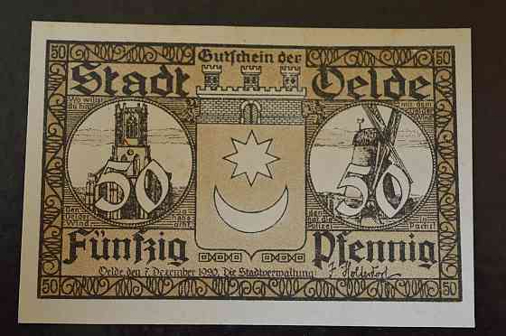 Германия. Нотгельд. 50 Pf ( 4 ) Полтава