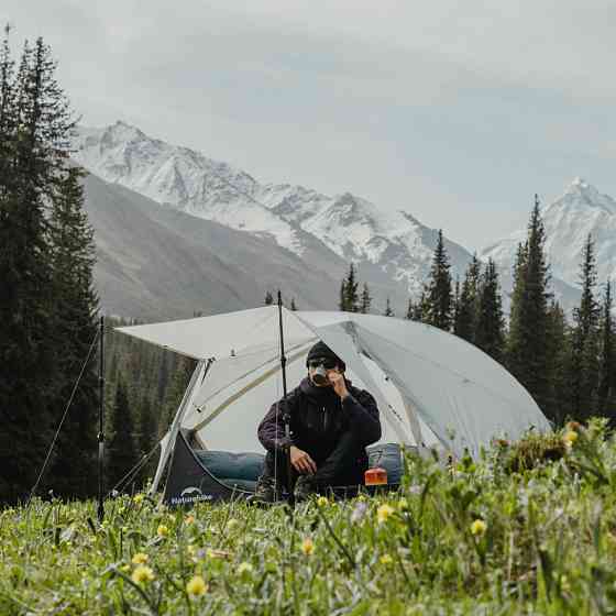 Намет двомісний полегшений Naturehike Star River UL CNK2450WS022 (Сірий) Вінниця