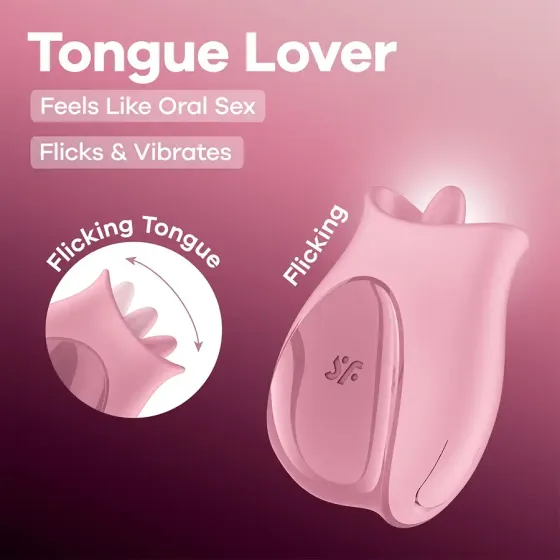 Вібростимулятор для клітора Satisfyer Tongue Lover з язичком Львів