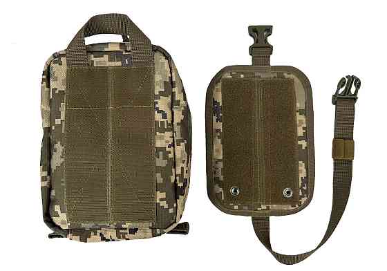 Підсумок аптечка швидкознімна тактична MOLLE піксель ЗСУ MM-14 для РПС, разгрузки або жилету Коломия