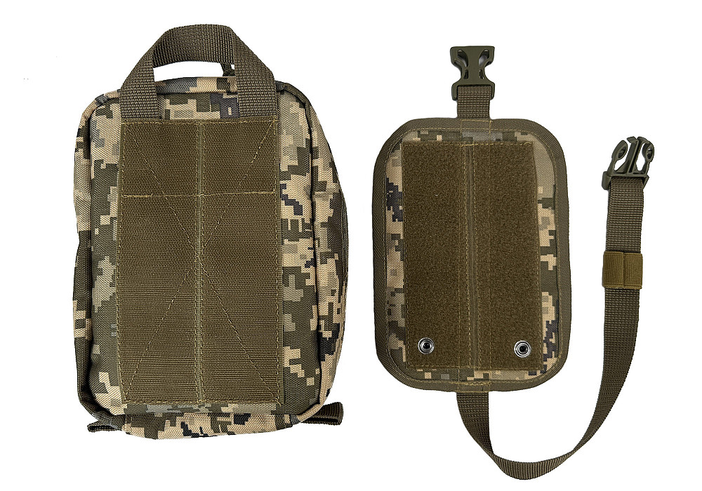 Підсумок аптечка швидкознімна тактична MOLLE піксель ЗСУ MM-14 для РПС, разгрузки або жилету Коломия - фото 2