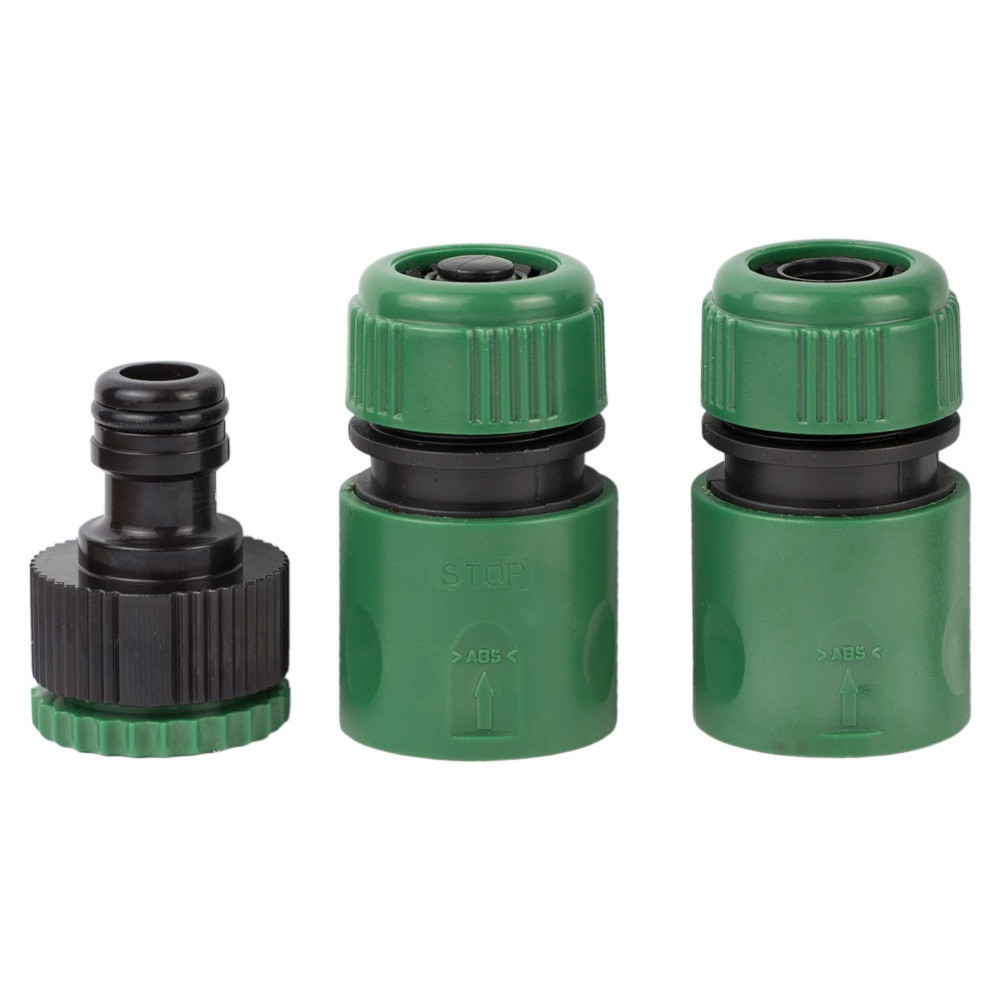 Набір для поливання насадка-розпилювач 2 режими, 2 конектори 1⁄2" + адаптер 1⁄2-3⁄4" (ABS) GRAD (5012605) Київ - фото 2