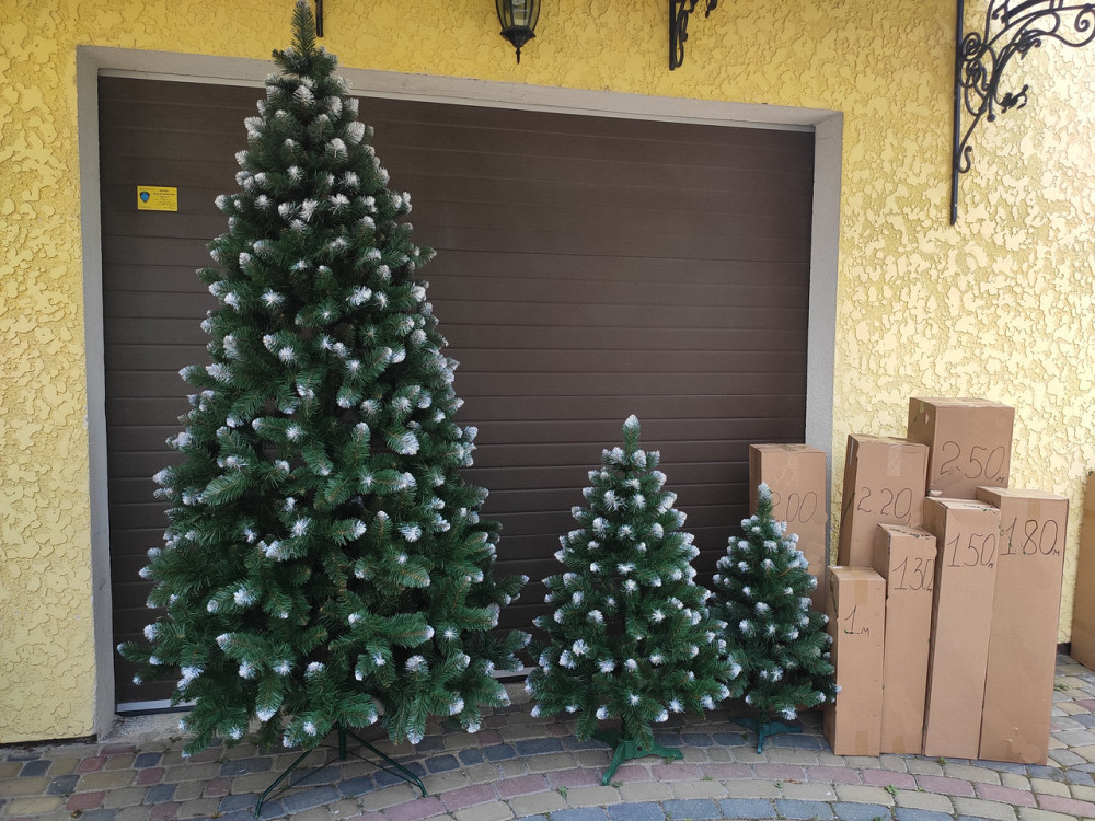 Елка искусственная новогодняя «Снежная Королева» с белыми кончиками 1-3 м 2.2 Киев - изображение 8