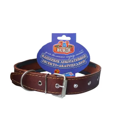 Нашийник Бурді від бліх та кліщів 2 в 1 для собак 70 см Вінниця