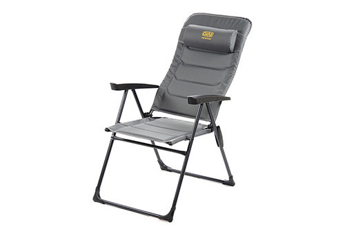 Раскладное кресло Комфорт с алюминиевым каркасом СИЛА 47x40x44/114 см Харьков - изображение 1