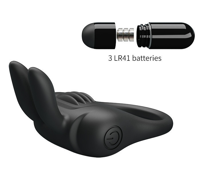Кольцо эрекционое серии Pretty - DAVION Silicone Vibration, BI-210264 Sex Aura Киев - изображение 8