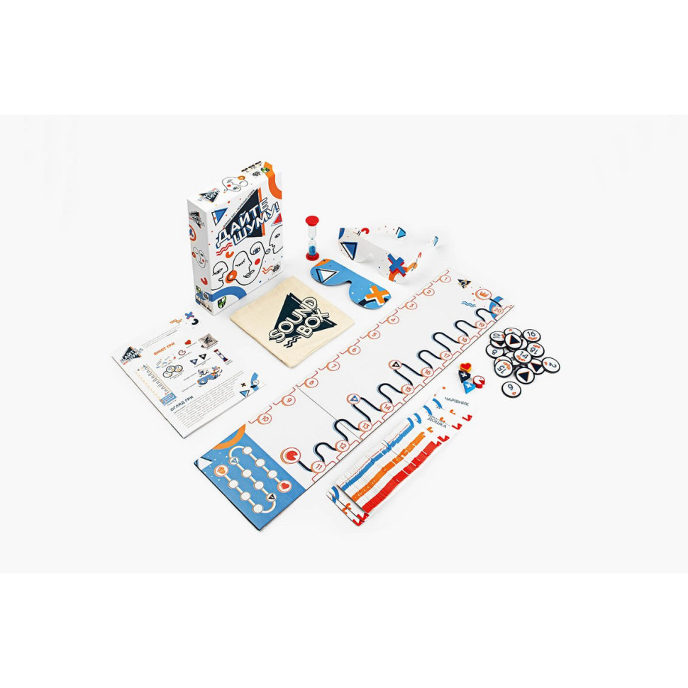 Настільна гра Дайте шуму! FGS73 110 карт звуків Вінниця - фото 3