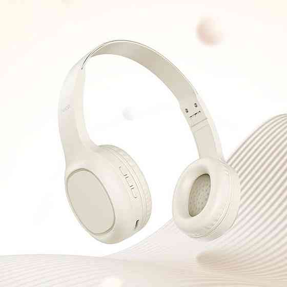 Навушники HOCO W46 Charm BT headset Milky White Київ