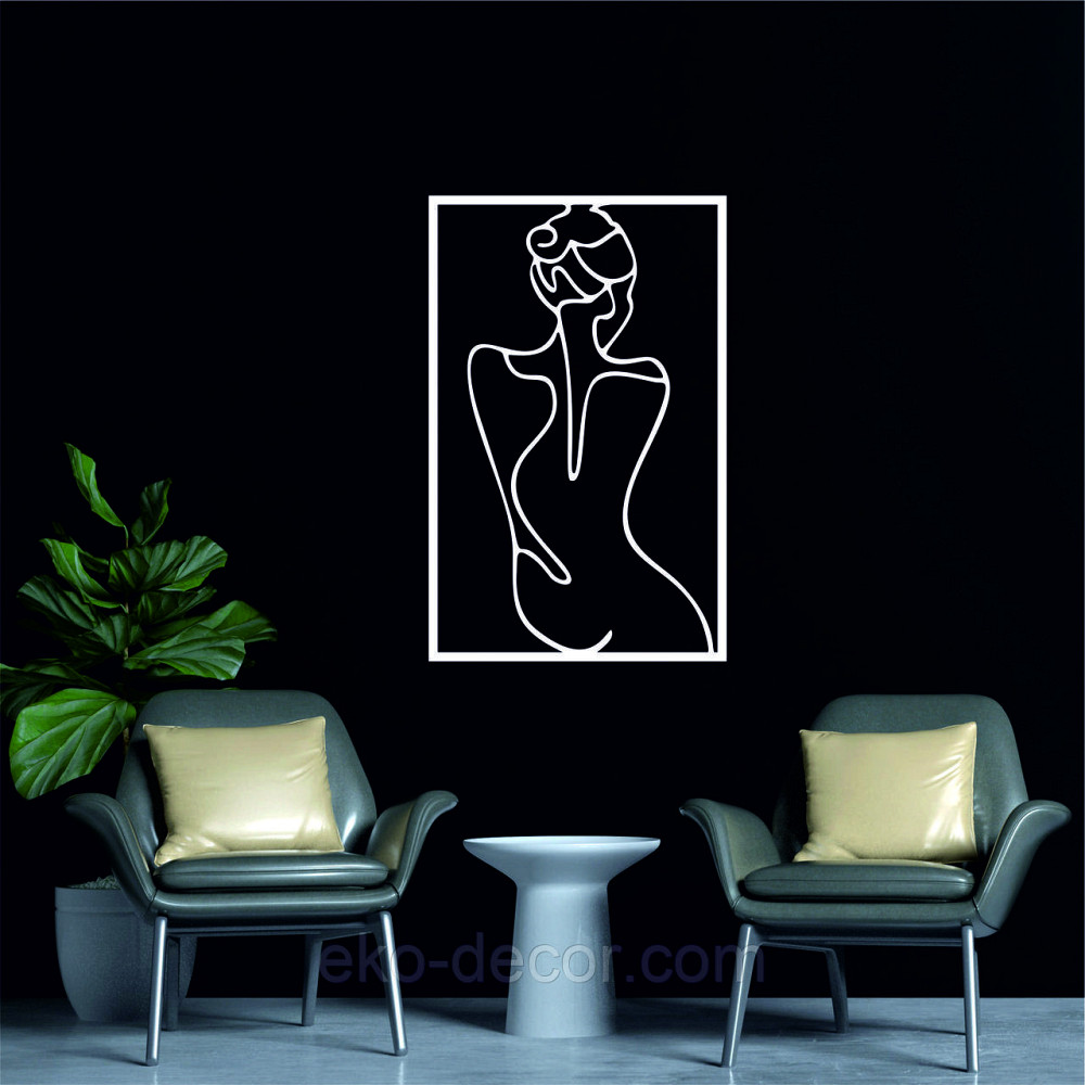 Декоративне настінне Панно «Жінка», Декор на стіну Київ - фото 2