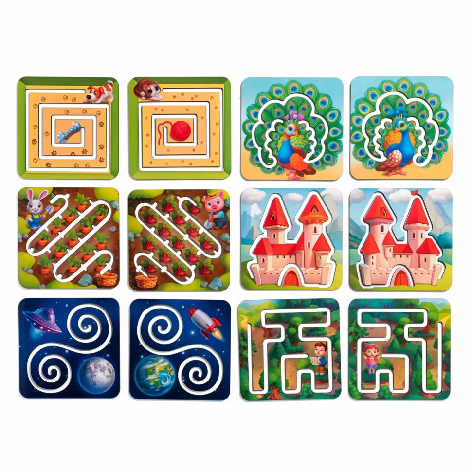 Деревянные «Межполушарные Доски лабиринты» (ПСД233) PSD233 Винница - изображение 1