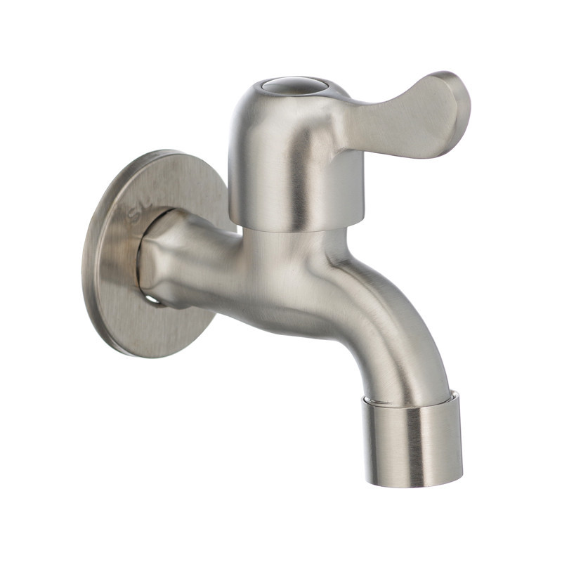 Кран поливочный для холодной воды 1/2 Mixxus BIB-01 (нержавеющая сталь) (SS0050) Черновцы - изображение 1