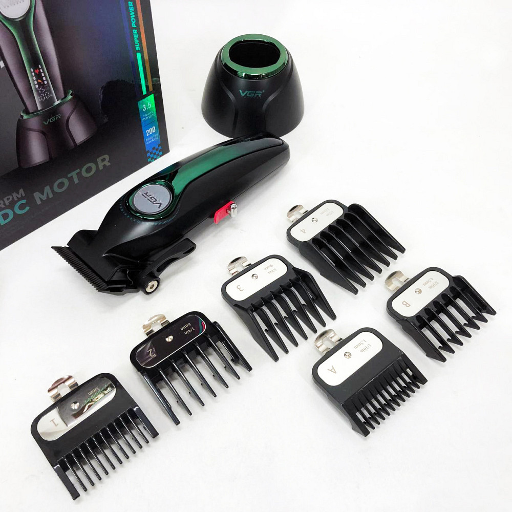 Машинка-тример 3 в 1 для стрижки волосся, Тример для самостійної стрижки волосся Тример скронь EP-64 Івано-Франківськ - фото 3