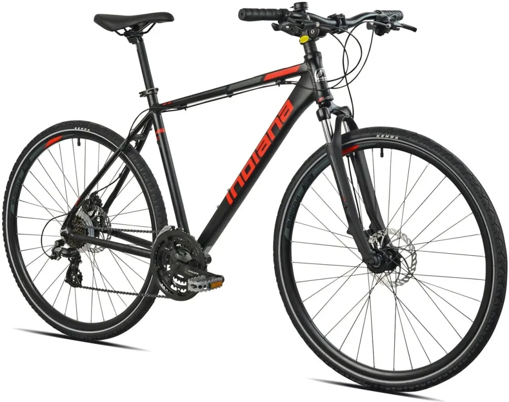 Велосипед Indiana Cross X-Cross 2.0 Czarno-Czerwony 28" 2025 Київ - фото 1
