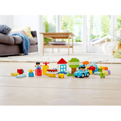 Конструктор LEGO DUPLO Classic Коробка с кубиками 65 деталей (10913) Винница - изображение 7