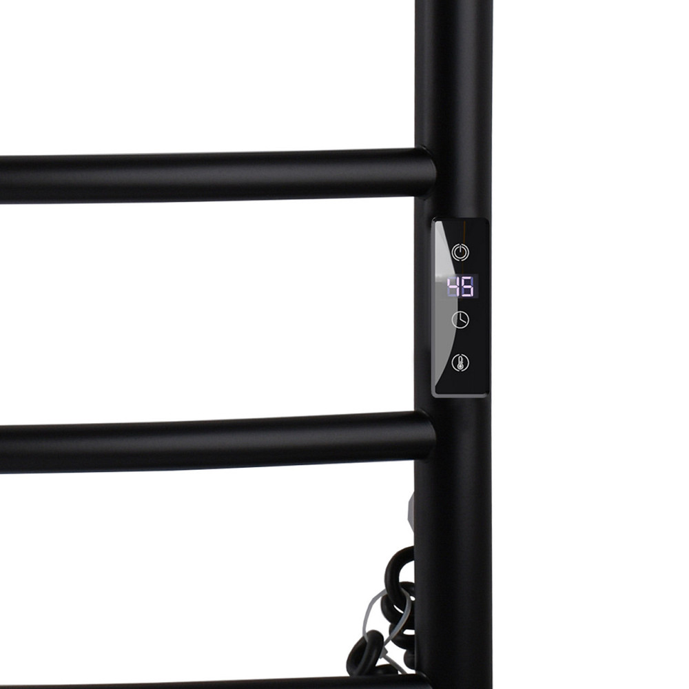 Рушникосушарка UNIO LD ЕU 500-500-5 BLK Драбинка Дуга електро чорна (000029422) Київ - фото 2