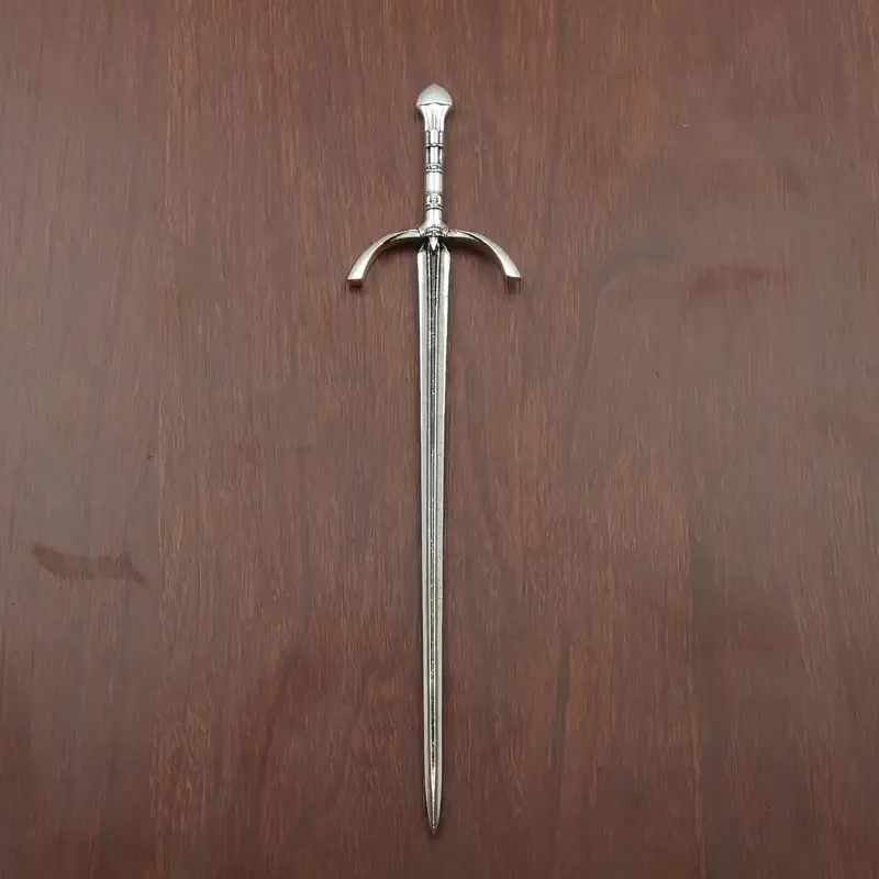 Металлическая заколка для волос «Меч» - фэнтези аксессуар Киев - изображение 3
