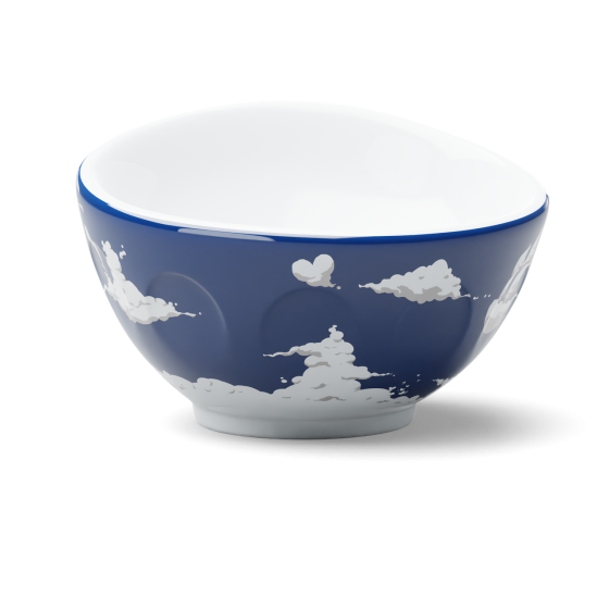 Піала Tassen Сміхотерапія (500 мл) порцеляна (Білий із синім декором) Київ