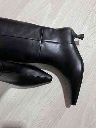 Чоботи жіночі NEW STYLE 4085 чорні (осінь-весна, шкіра натуральна) (6183) Коломия