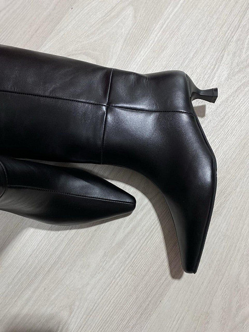 Чоботи жіночі NEW STYLE 4085 чорні (осінь-весна, шкіра натуральна) (6183) Коломия - фото 2