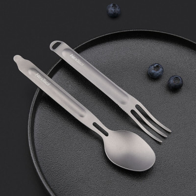 Ложка-вилка туристическая NexTool Outdoor Spoon Fork (NE0124) Винница - изображение 5