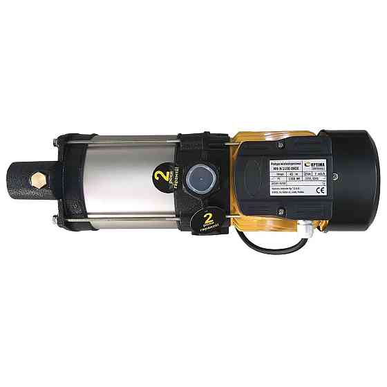 Насос центробежный многоступенчатый Optima MH-N 1100INOX 1,1кВт нерж, колеса (000011513) Киев