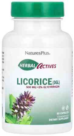 Корінь солодки Nature's Plus Licorice 500 мг 60 капсул Київ